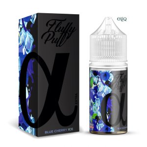 Повний набір Alpha Blue Cherry Ice Флаффі Пафф для приготування льодяної рідини синя вишня в коробці