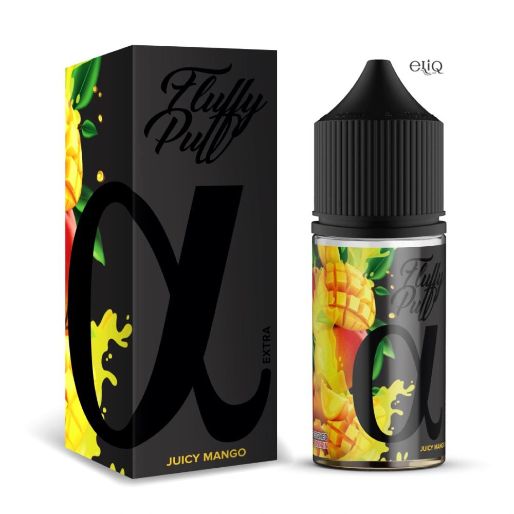 Повний набір Juicy Mango Alpha Флаффі Пафф для приготування тропічної манго рідини 50 мг