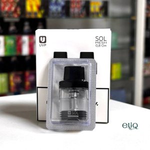 Картридж UVP SOL 2 мл 0.8 Ом - оригінальний змінний под для MTL vaping реальне фото