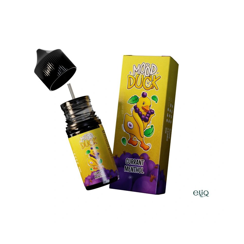 MOOD DUCK Currant Menthol Смородина Ментол - ягідно-ментоловий мікс 10 мл