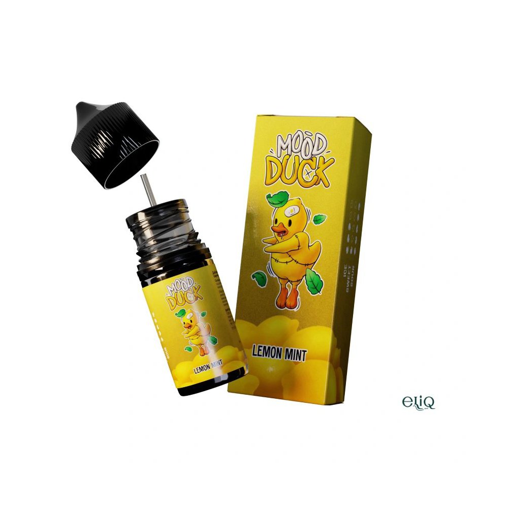 MOOD DUCK Lemon Mint Лимон М'ята - класичний цитрусово-м'ятний мікс 10 мл