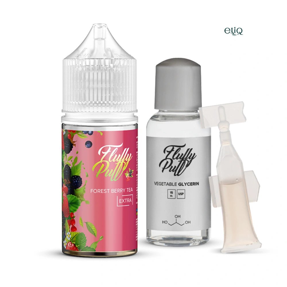 FOREST BERRY TEA Fluffy Puff Salt 30мл - чай з лісових ягід | EliQ