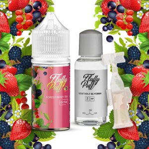 FOREST BERRY TEA Fluffy Puff Salt 30мл - чай з лісових ягід | EliQ
