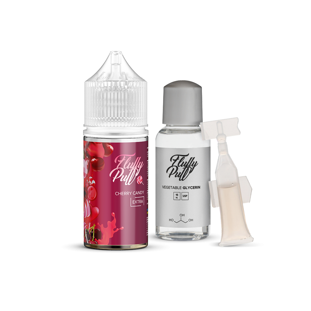 CHERRY CANDY Fluffy Puff Salt вишневий льодяник десертний 30мл без фону