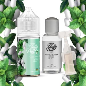WHITE MINT Fluffy Puff Salt 30мл - м'ятний тік-так головне фото