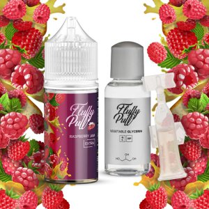 Raspberry Jam Salt від Fluffy Puff - домашнє малинове варення для под-систем. Солодка сольова рідина 30мл