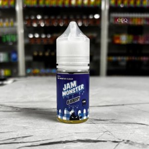американський набір Jam Monster Blueberry зі смаком чорничного джему та хрусткого тосту з вершковим маслом фото в вейпшопі Елік