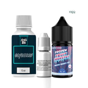 Набір Frozen Fruit Monster Mixed Berry ICE Salt американський самозаміс зі смаком ягідного міксу та холодком Monster Vape