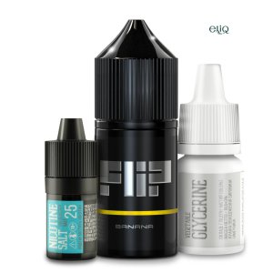 Набір компонентів FLIP Конструктор Banana Salt 30ml 25/50mg - український самозаміс зі смаком банана для POD-систем Liquid Lab