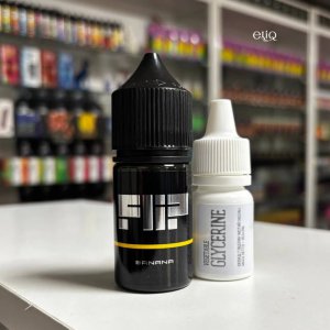 Набір компонентів FLIP Конструктор Banana Salt 30ml 25/50mg - самозаміс зі смаком банана для POD-систем Liquid Lab Eliq
