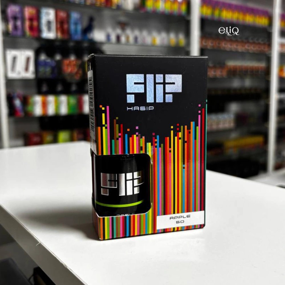 FLIP Apple Salt 30ml - український конструктор з соковитим яблуком на сольовому нікотині для POD від Liquid Lab в вейп шопі Елік