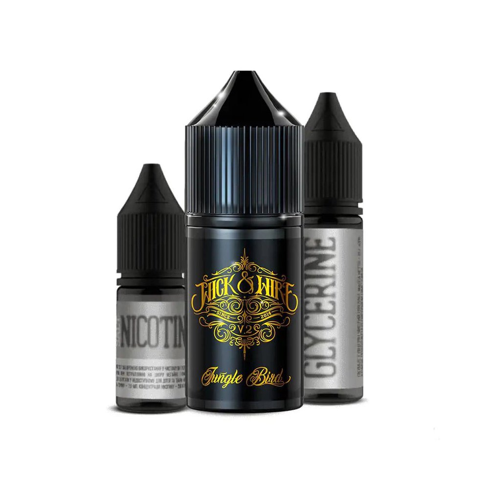 Набір WICK&WIRE Jungle Bird 30ml ELIQ купити в Києві | Манго Ананас