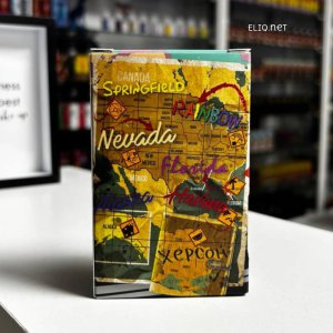 Набір Troublemaker Springfield Liquid Lab 30мл з ароматизатором ягідного пончика задня сторона з мапою