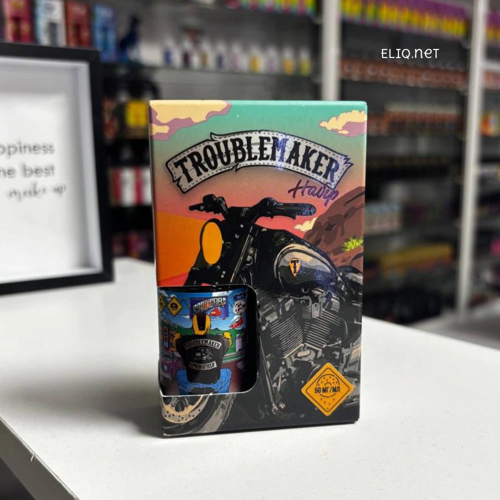 Набір компонентів Troublemaker Springfield Liquid Lab 30мл з ароматизатором ягідного пончика фото в вейп шопі