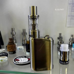YEP Cyclone Tank NTC атомайзер разом з боксмодом Tesla Nano 60W TC в вейп шопі Елік реальне фото