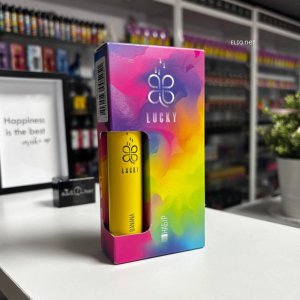 Набір компонентів LUCKY Banana Ice 50 мг з ароматом банана з льодом для POD-систем 30 мл