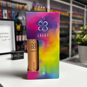 LUCKY Juicy Peach 65мг максимальна міцність конструктор рідини. Персиковий аромамікс Lucky 65мг для досвідчених вейперів