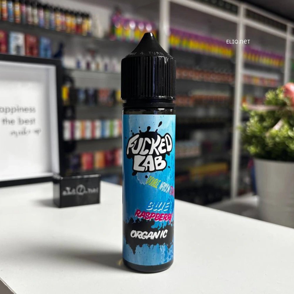 60мл Fucked Lab Organic BlueRaspberry Lemonade на полиці вейпшопу ELIQ | Чорниця-малина-лимонад набір самозаміс 3мг/6мг