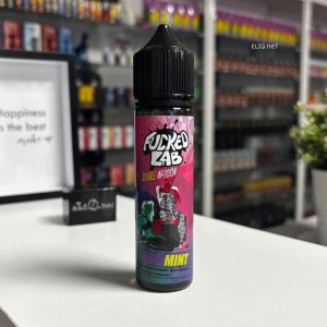 60мл Fucked Lab Organic Berry Mint на полиці вейпшопу ELIQ | Ягоди м'ята набір самозаміс 3мг/6мг
