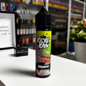 60мл Fucked Lab Organic Tropical Mix на полиці вейпшопу ELIQ | Тропічний мікс набір самозаміс 3мг/6мг