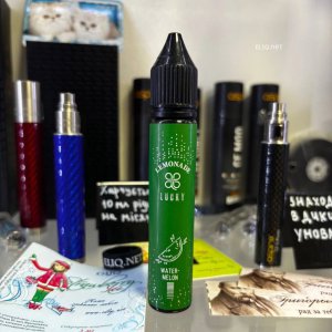 Флакон 30мл з концентратом Watermelon Lemonade та сольовий нікобустер Liquid Lab в наявності в Eliq
