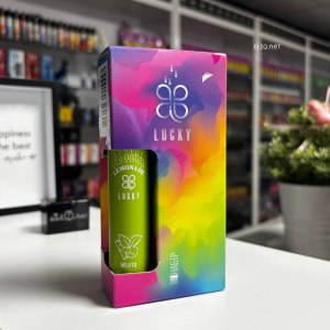 Компоненти набору Lucky Mojito Lemonade у вейп-шопі Eliq: аромамікс мохіто лимонаду, сольовий нікобустер, база