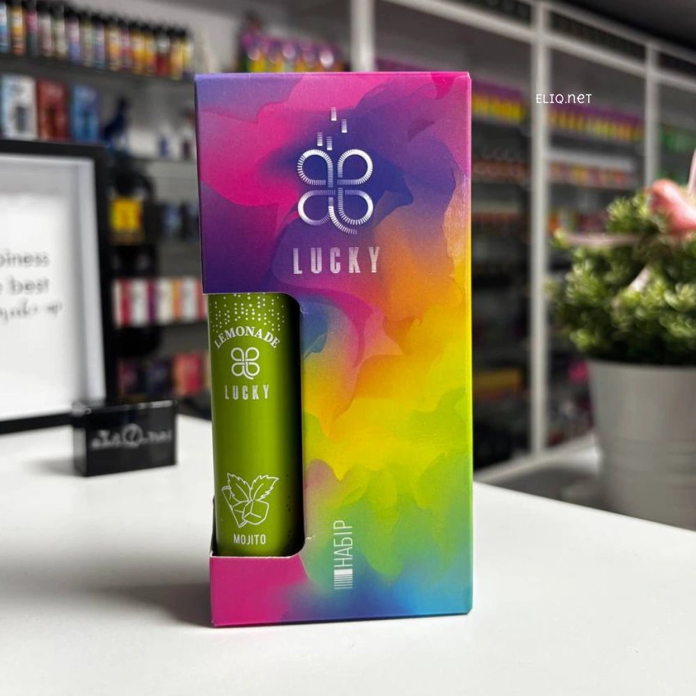 Упаковка набору Liquid Lab Lucky Mojito Lemonade для самостійного приготування рідини в магазині ELIQ.net