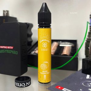 Флакон 30мл з концентратом Mango-Passionfruit Lemonade та сольовий нікобустер Liquid Lab в наявності в Eliq