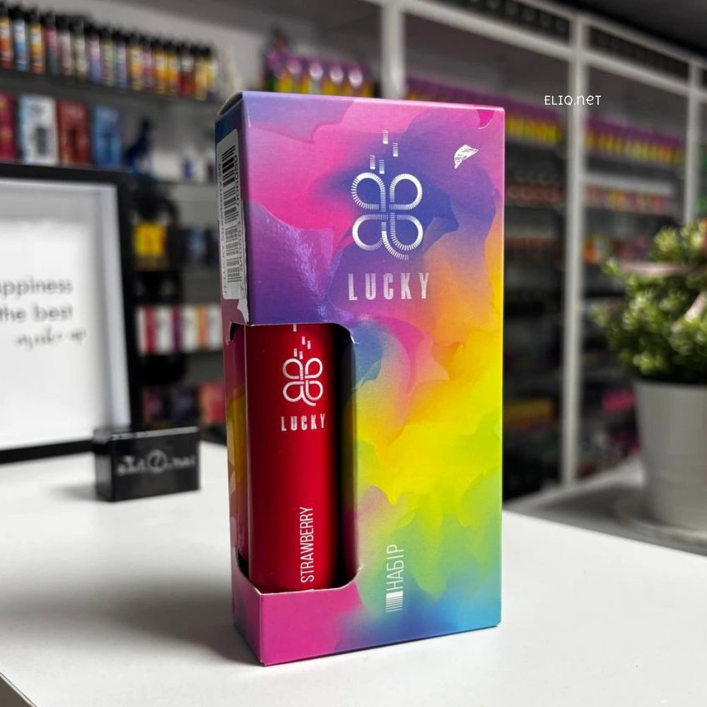 30мл Liquid Lab Lucky Strawberry 50мг на полиці вейпшопу ELIQ | Полуниця набір компонентів 50мг