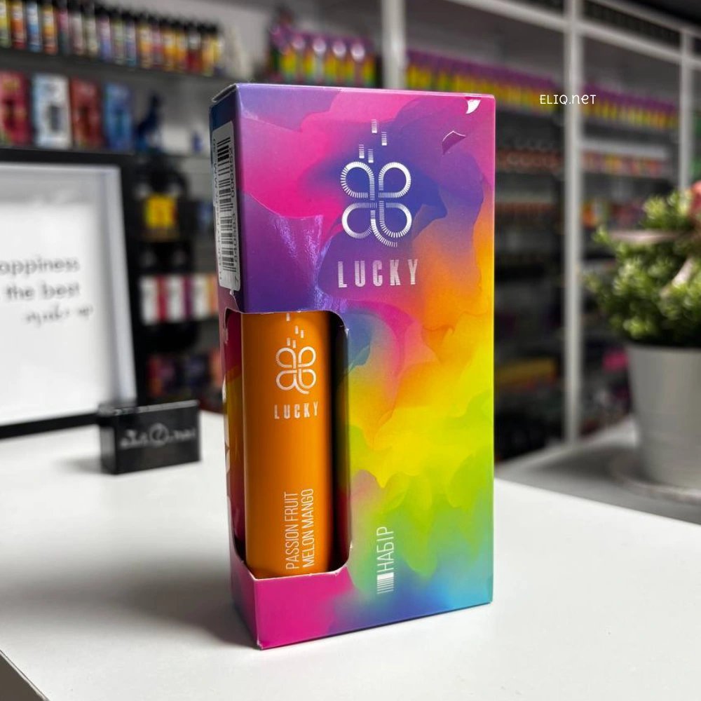 Делікатне змішування Lucky Passion Fruit Melon Mango для гармонійного щоденного досвіду