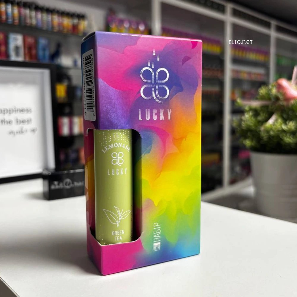 Lucky Green Tea Lemonade 50мг - збалансований набір компонентів зеленого чаю з лімонадом від Liquid Lab