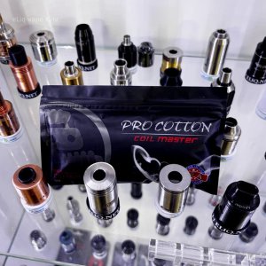 Coil Master Pro Cotton Made in USA - Преміум Органічна Вата для Вейпінгу. Хлопок Коттон на полиці магазину ELIq з атомайзерами