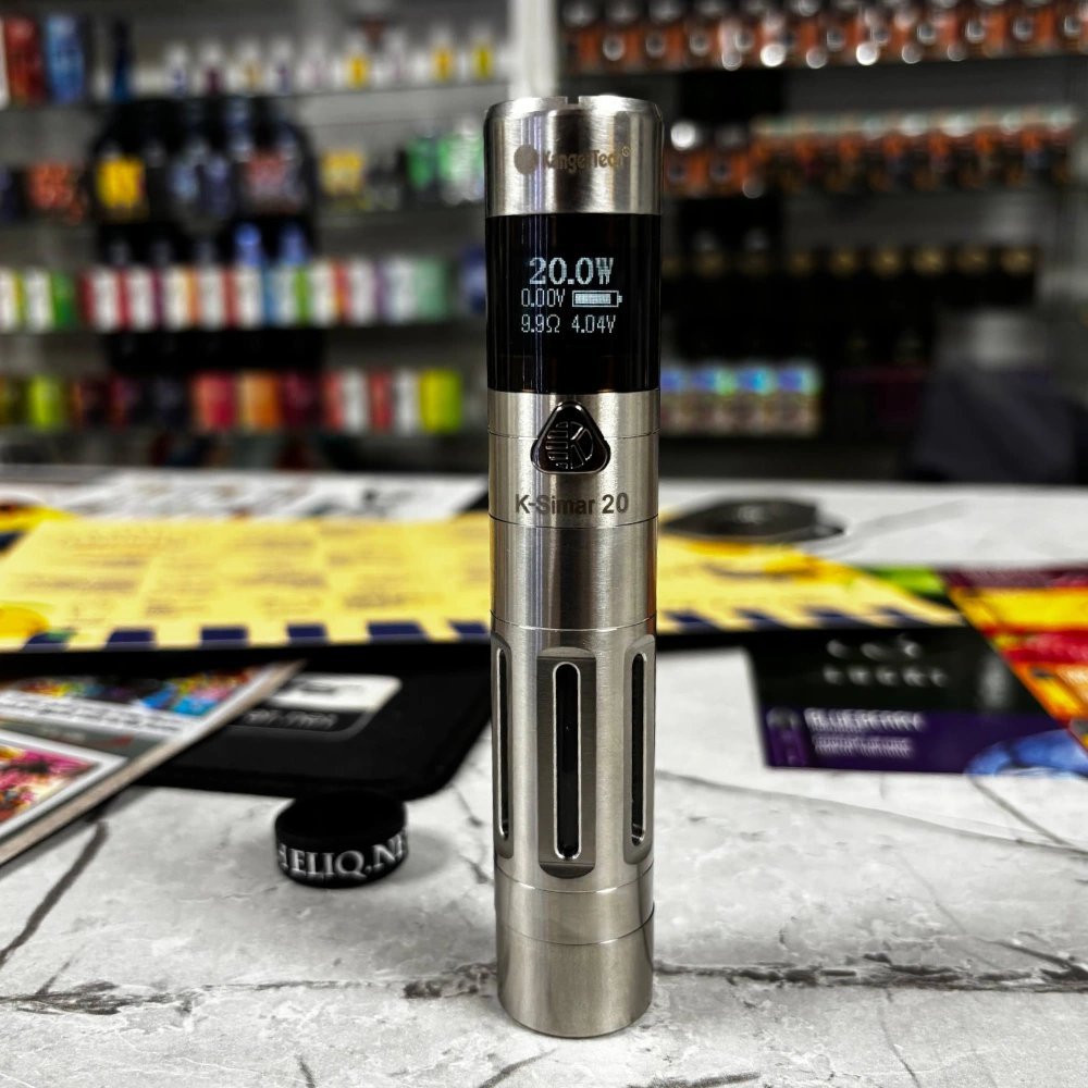 KangerTech K-Simar 20W VW Mod компактний вариватт з OLED дисплеєм - реальне фото в магазині ELIQ