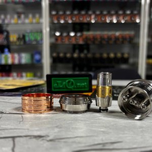 Обробка сталі Kryptomizer 26650 - якісна полірована поверхня атомайзера