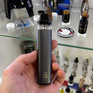 UVP SOL Silver POD-система 1100mAh купити в магазині ELIQ Київ фото в руці