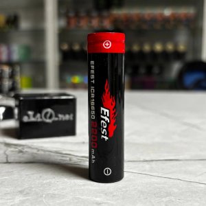 Efest ICR 16650 2200 mAh — акумулятор для електронних пристроїв реальне фото від вейп шопа Елік
