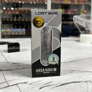 LOST VAPE Ursa Nano 3 Glacial Silver POD Kit - електронна сигарета 1200mAh реальне фото ELIQ