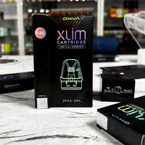 Оригінальна упаковка OXVA XLIM V2 з кодом автентичності та захисними елементами