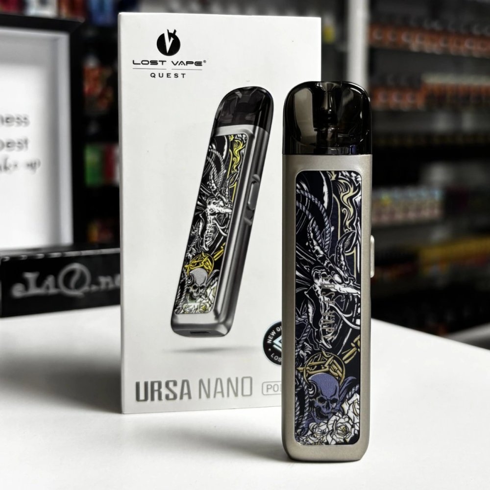 POD-система Lost Vape Ursa Nano Skull & Roses – комплект в магазині Елік Київ Україна