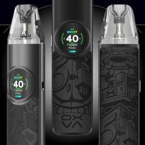 OXVA NeXLIM Pod Kit 1500 мАч з кольоровим дисплеєм фото чорної под-системи