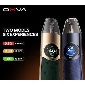 OXVA NeXLIM Pod Kit 1500 мАч з кольоровим дисплеєм постер від виробника Оксва