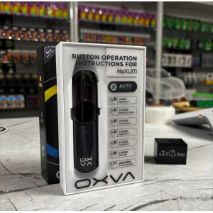 OXVA NeXLIM Pod Kit 1500 мАч — Под-система середніх розмірів з кольоровим дисплеєм реальне фото від ELIQ на вітрині магазину