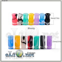 Разноцветный Маленький Drip Tip for 510/901
