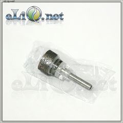 eGo 3.0ml MT BCC / Разборной клиромайзер с нижней спиралью, в металлическом корпусе с окошками