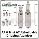 A7 & Mini A7 Kumiho RDA (Rebuildable Dripping Atomizer)