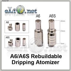 A6 & A6S Rebuildable Dripping Atomizer