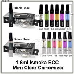 1.6 ml Mini Vapeonly BCC (ismoka) Clear Cartomizer - Разборной клиромайзер со сменными испарителями