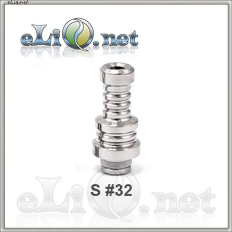 S 32 (510) Stainless Steel Drip Tip 