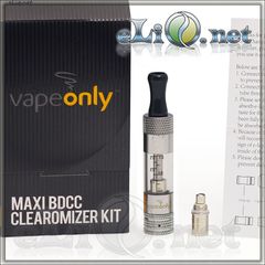 [VapeOnly] 1.5ml MAXI BDCC разборной двуспиральный клиромайзер с нижним расположением спиралей.