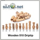 (510) Деревянный фигурный дрип-тип для атомайзера